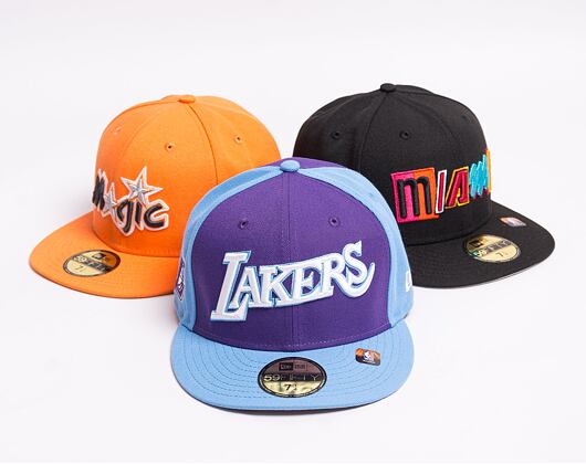 Kšiltovka New Era 59FIFTY NBA22 City Official Logo Los Angeles Lakers