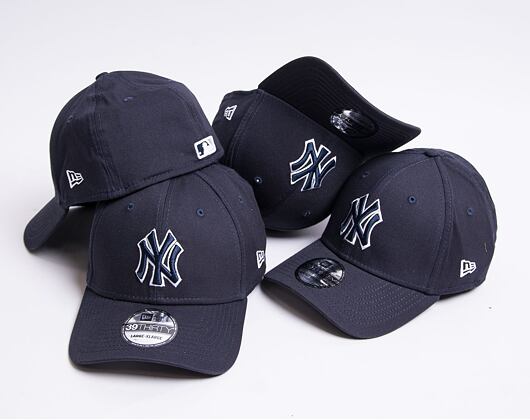Kšiltovka New Era 39THIRTY MLB Team Outline New York Yankees Navy