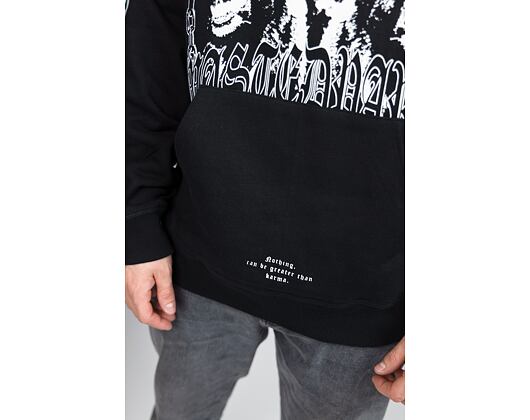 Mikina Wasted Paris Hoodie Unleashed - Black