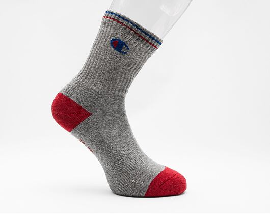 Ponožky Champion 3pk Crew Socks WHT/OXGM/NBK