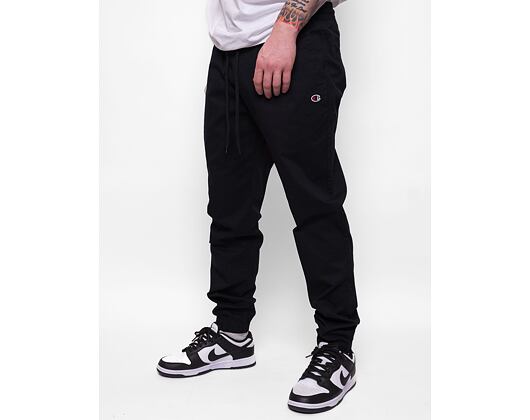 Plátěné kalhoty Champion Rochester Elastic Cuff Pants 218735-NBK