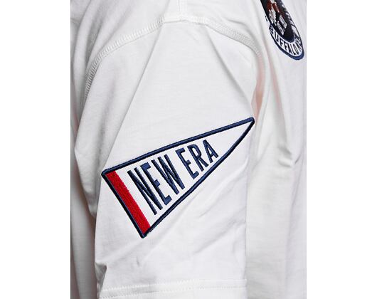Triko New Era Heritage Patch Oversized Tee Off White / Navy