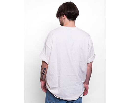 Triko New Era Contemporary Oversized Tee Off White / Black