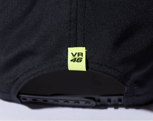 Kšiltovka New Era 9FORTY Aframe All-Over-Print VR46 Black / Upright Yellow
