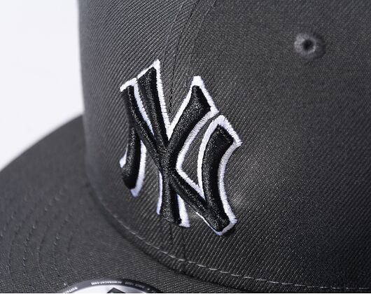 Kšiltovka New Era 9FIFTY MLB Repreve New York Yankees Graphite / Black