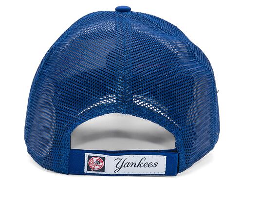 Kšiltovka New Era 9FORTY Trucker MLB Home Field New York Yankees Light Royal/Bright Royal