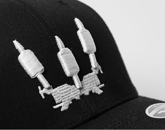 Kšiltovka Ari Ink Tattoo Crown 3D v.2 Trucker Flex-Snapback  Black