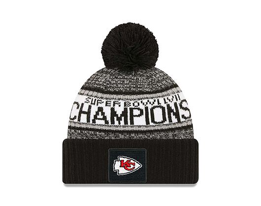 Kulich New Era NFL22 Super Bowl Parade Knit Kansas City Chiefs Black