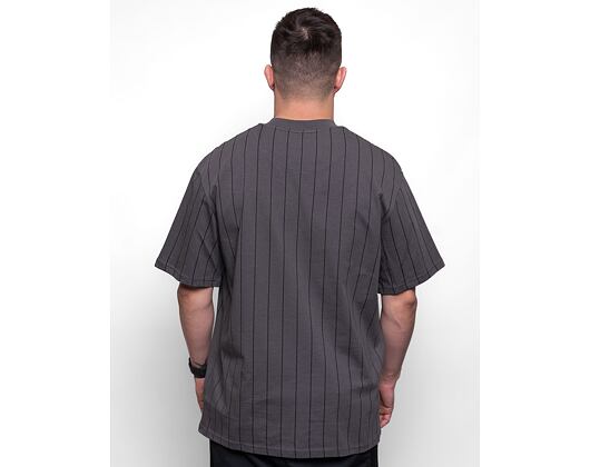 Triko Karl Kani Small Signature Pinstripe Tee anthracite/black
