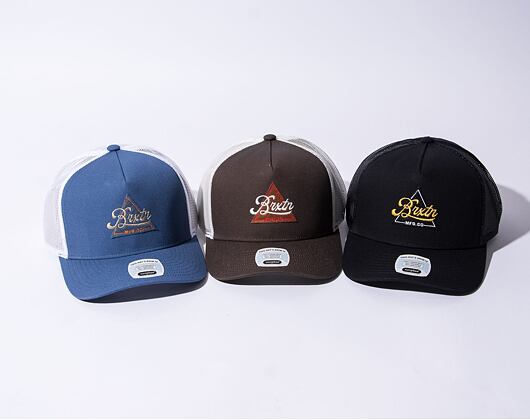 Kšiltovka Brixton Earlston X C MP Trucker Hat Pacific Blue / White