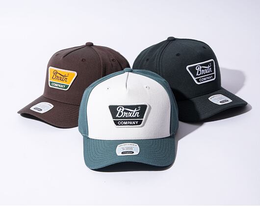 Kšiltovka Brixton Linwood C MP Snapback Spruce / Off White