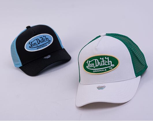 Kšiltovka Von Dutch Trucker Boston White/Green
