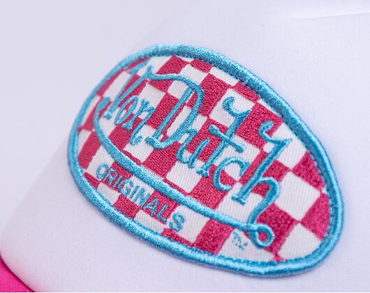 Kšiltovka Von Dutch Trucker Tampa Foam White/Lt.Blue