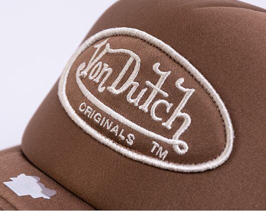 Kšiltovka Von Dutch Trucker Tampa Foam Brown/Brown