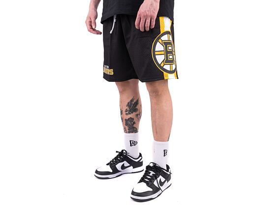 Kraťasy Mitchell & Ness NHL M&N CITY COLLECTION MESH SHORT BRUINS Black