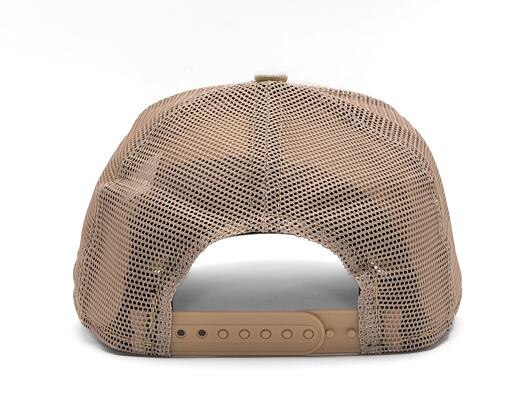 Dětská kšiltovka New Era 9FORTY Kids A-Frame Trucker MLB Tonal Mesh New York Yankees Oat Milk