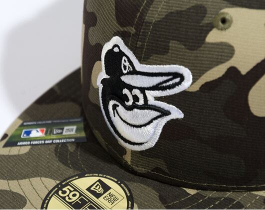 Kšiltovka New Era 59FIFTY MLB "Armed Forces" Baltimore Orioles Camo