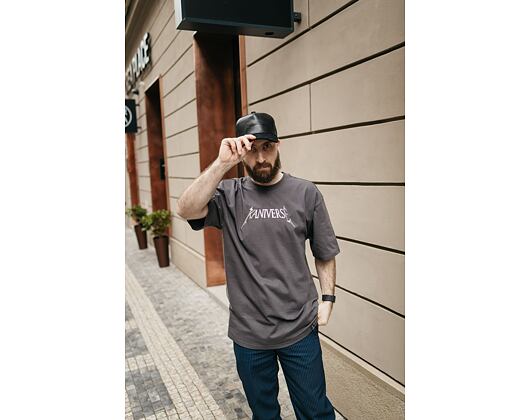 Triko Karl Kani Small Signature Kaniverse Destroyed Tee Anthracite
