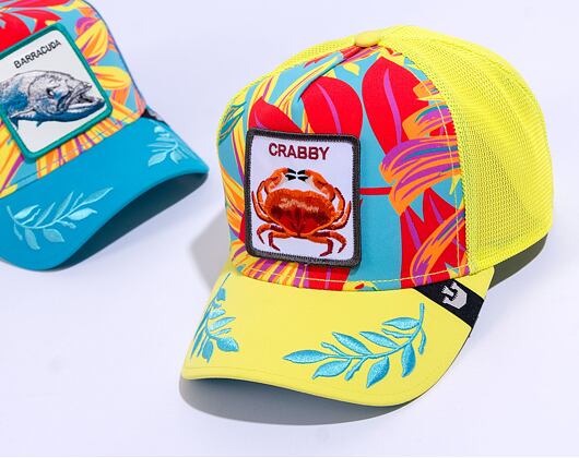 Kšiltovka Goorin - Totally Clawsome Trucker - Yellow