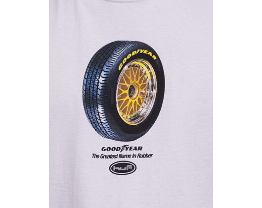 Triko HUF × GOODYEAR The Greatest T-Shirt White