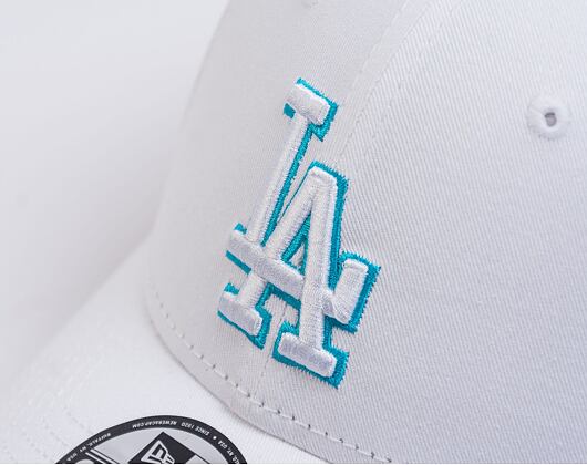 Kšiltovka New Era 9FORTY MLB Neon Outline Los Angeles Dodgers White / Neon Blue