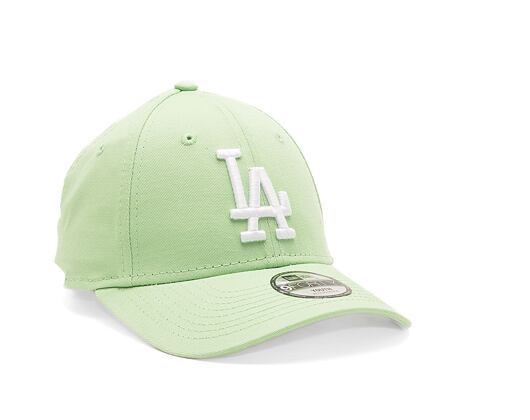 Dětská Kšiltovka New Era 9FORTY Kids MLB League Essential Los Angeles Dodgers Bright Green / White