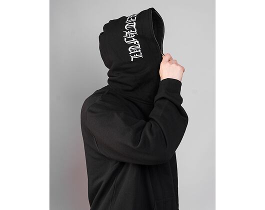 Mikina Wasted Paris Full Zip Streak - Black