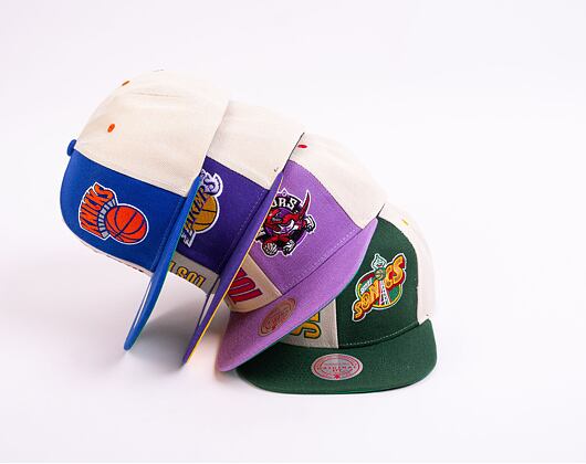 Kšiltovka Mitchell & Ness NBA Pop Panel Snapback Hwc Toronto Raptors Off White