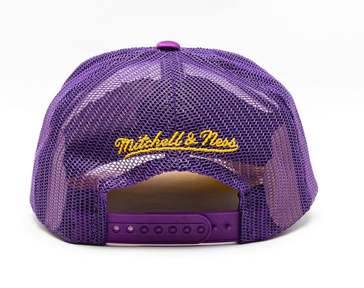 Kšiltovka Mitchell & Ness NCAA Billboard Trucker Snapback Louisiana State University Purple