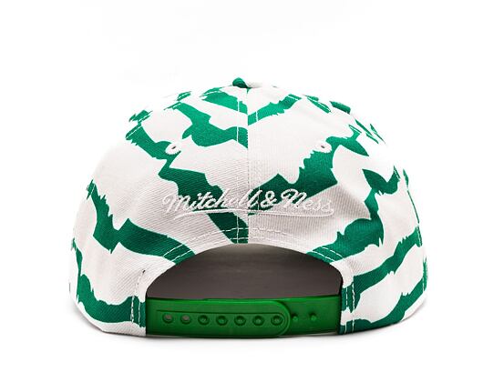 Kšiltovka Mitchell & Ness NBA Krookz Pro Snapback Boston Celtics White / Green