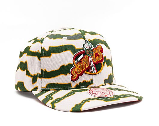 Kšiltovka Mitchell & Ness NBA Krookz Pro Snapback Hwc Seattle Supersonics White / Green