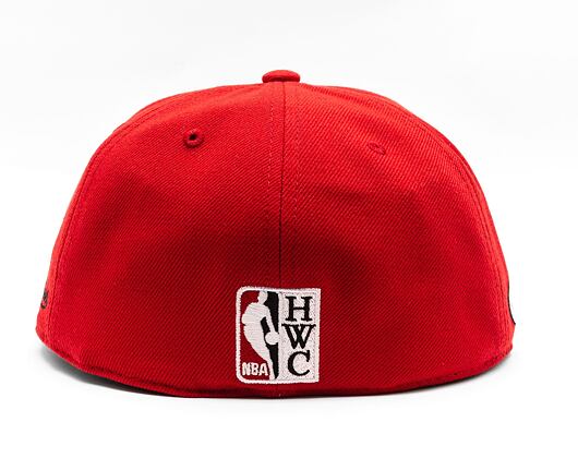 Kšiltovka Mitchell & Ness NBA Logo History Fitted Hwc Chicago Bulls Red