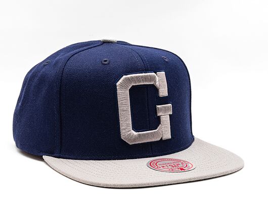 Kšiltovka Mitchell & Ness NCAA Team 2 Tone 2.0 Snapback Georgetown University Navy / Grey