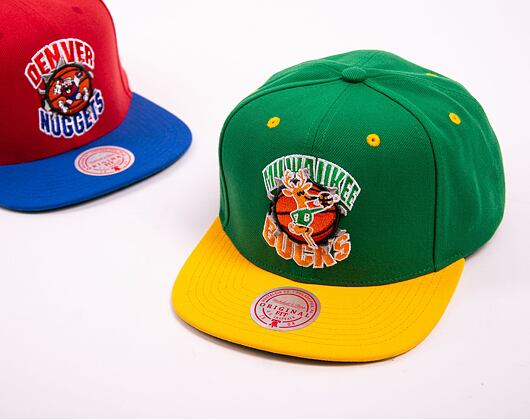 Kšiltovka Mitchell & Ness NBA Breakthrough Snapback Hwc Milwaukee Bucks Green