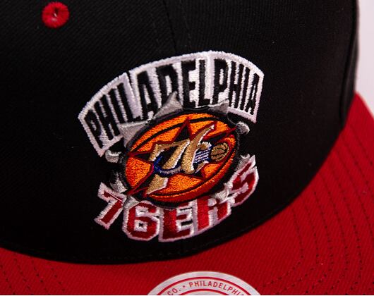 Kšiltovka Mitchell & Ness NBA Breakthrough Snapback Hwc Philadelphia 76Ers Black