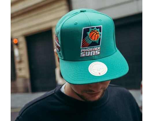 Kšiltovka Mitchell & Ness NBA Desert Green Snapback Hwc Phoenix Suns Teal