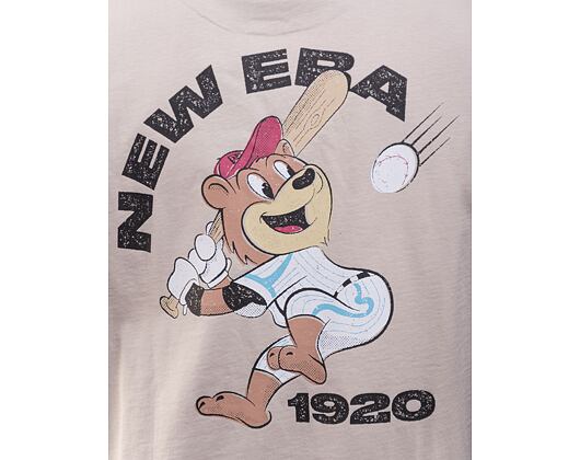 Triko New Era Character Graphic Oversized Tee Branded Stone / Black