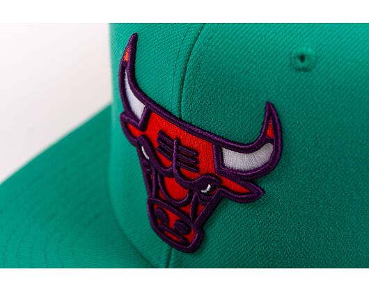 Kšiltovka Mitchell & Ness NBA Desert Green Snapback Chicago Bulls Teal