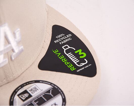 Kšiltovka New Era 9FIFTY MLB Repreve Los Angeles Dodgers Stone / White
