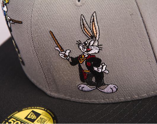 Kšiltovka New Era 59FIFTY Harry Potter All Houses Grey/Grey