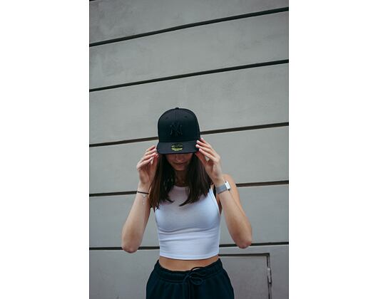 Kšiltovka New Era - MLB Black on Black 59FIFTY - NY Yankees - Black
