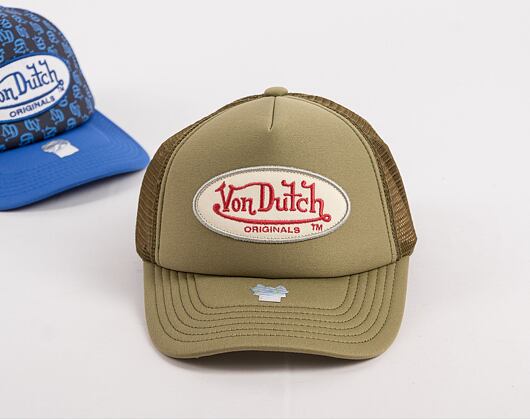 Kšiltovka Von Dutch Trucker Tampa Foam Khaki/Khaki
