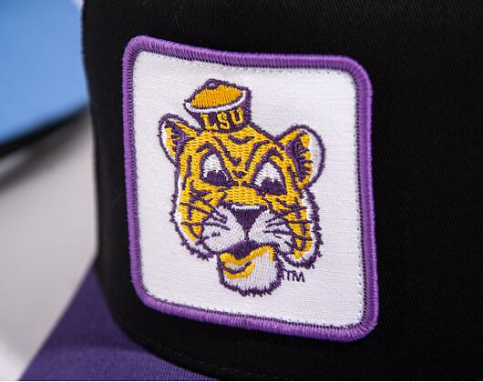 Kšiltovka Mitchell & Ness Ncaa Truck It TruckerUniversity of LSU Black