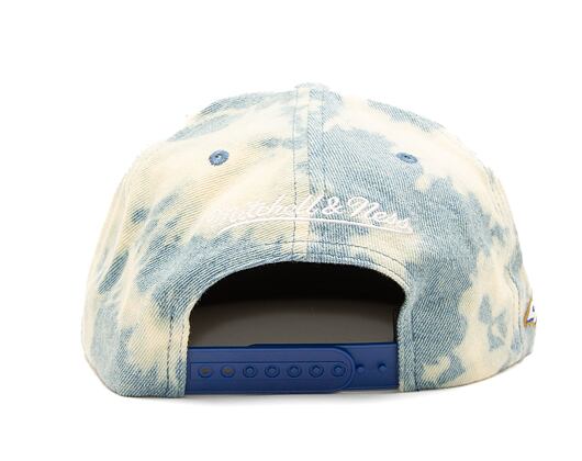 Kšiltovka Mitchell & Ness NBA Acid Wash Snapback HWC Warriors Blue