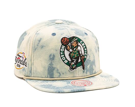 Kšiltovka Mitchell & Ness NBA Acid Wash Snapback Celtics Blue