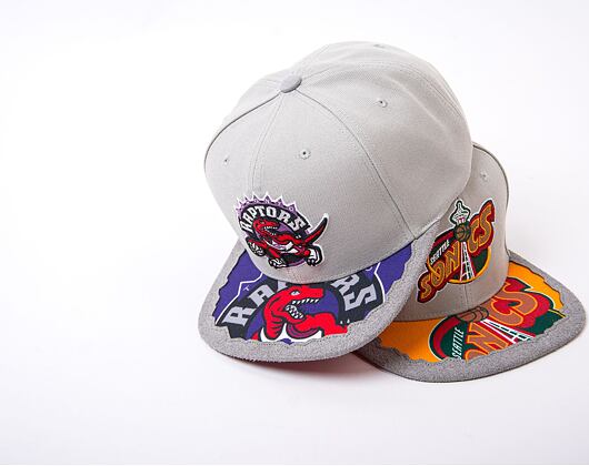 Kšiltovka Mitchell & Ness NBA Munch Time Snapback HWC Raptors Grey