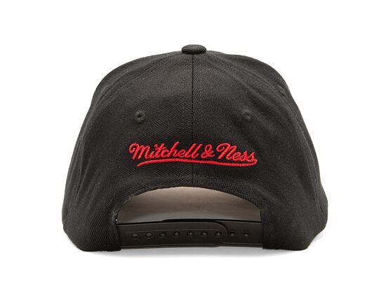 Kšiltovka Mitchell & Ness NBA Team Logo Hc Cr Snapback Bulls Black