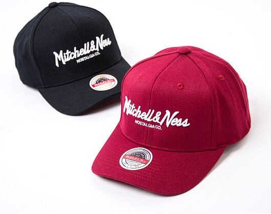 Kšiltovka Mitchell & Ness Branded Pinscript Classic Red BURGUNDY