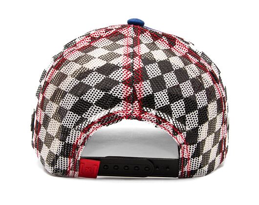 Kšiltovka Capslab Mario Kart - Mario Blue/Red/Checkered