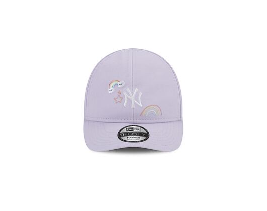 Dětská Kšiltovka New Era 9FORTY Kids MLB Starry New York Yankees Pastel Lilac